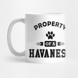 Havanese Dog - Property of a havanese Mug